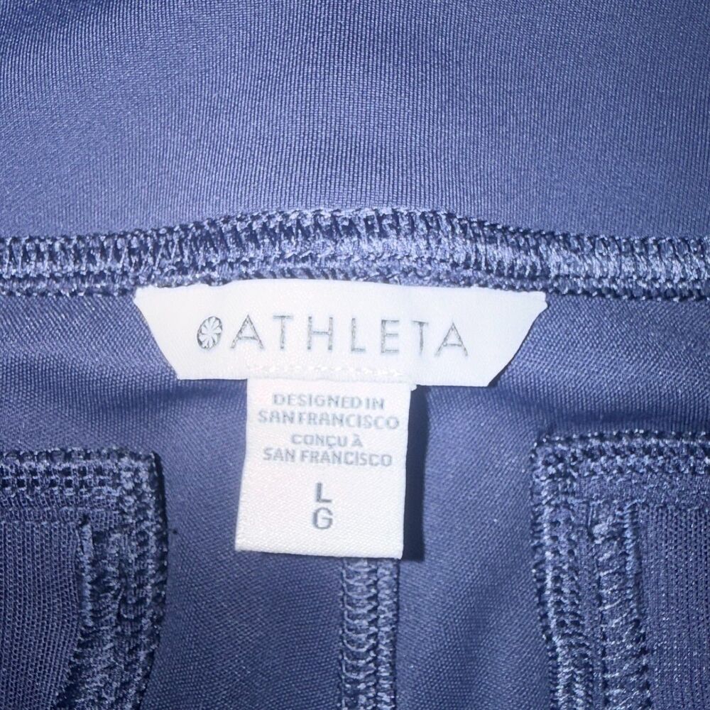 Athleta Delancey Skyline Ankle Flare Pant - Navy L - Picture 6 of 8